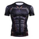 Marvel Superheros T-Shirts 3D Superman/Spiderman/Batman/Black Panther Men
