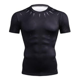 Marvel Superheros T-Shirts 3D Superman/Spiderman/Batman/Black Panther Men