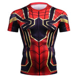 Marvel Superheros T-Shirts 3D Superman/Spiderman/Batman/Black Panther Men