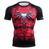 Marvel Superheros T-Shirts 3D Superman/Spiderman/Batman/Black Panther Men