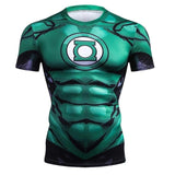 Marvel Superheros T-Shirts 3D Superman/Spiderman/Batman/Black Panther Men