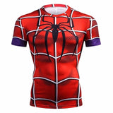 Marvel Superheros T-Shirts 3D Superman/Spiderman/Batman/Black Panther Men