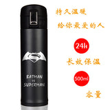 Marvel and DC THERMOS