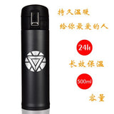 Marvel and DC THERMOS