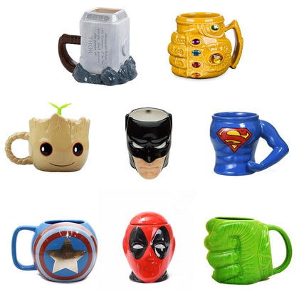 Marvel Coffee Mugs Avengers Tea Cups