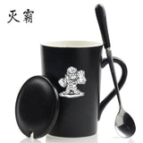 Marvel Mug With Cover Spoon 420ml The Avengers Ceramic Coffee Cups