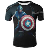 MARVEL 3D PRİNT T SHİRT
