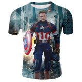 MARVEL 3D PRİNT T SHİRT