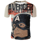 MARVEL 3D PRİNT T SHİRT