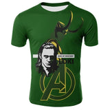 MARVEL 3D PRİNT T SHİRT