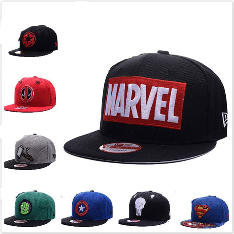 MARVEL AND DC CAPS