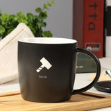 Marvel and DC Cups BLACK/RED